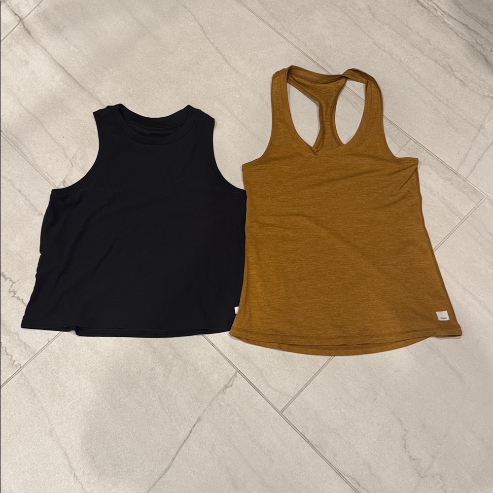 Vuori Womens Athletic Tank Tops XS Activewear Relaxed Fit